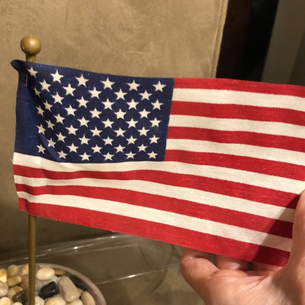 American Flag 🇺🇸 Rock Garden - Picture 5 of 7